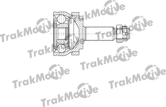 TrakMotive 40-0617 - Šarnīru komplekts, Piedziņas vārpsta adetalas.lv