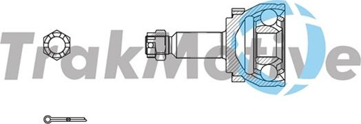 TrakMotive 40-0801 - Šarnīru komplekts, Piedziņas vārpsta adetalas.lv