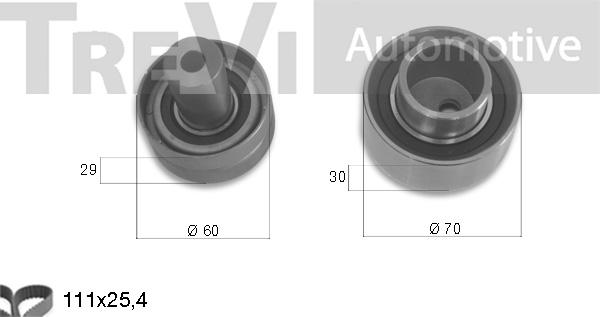 Trevi Automotive KD1103 - Zobsiksnas komplekts adetalas.lv