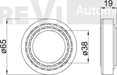 Trevi Automotive WB1259 - Riteņa rumbas gultņa komplekts adetalas.lv