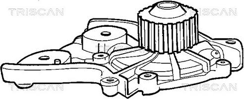 Triscan 8600 50906 - Ūdenssūknis adetalas.lv