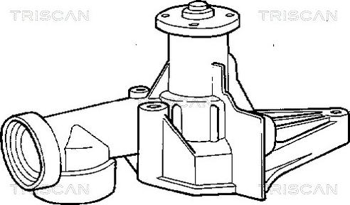 Triscan 8600 10856 - Ūdenssūknis adetalas.lv