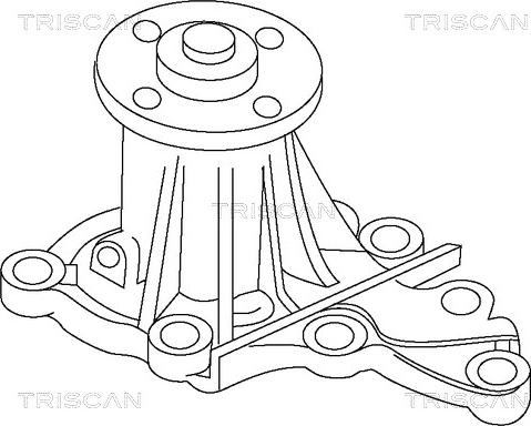 Triscan 8600 13922 - Ūdenssūknis adetalas.lv