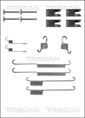 Triscan 8105 162584 - Piederumu komplekts, Bremžu loki adetalas.lv