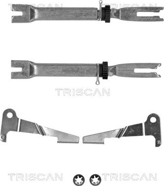 Triscan 8105 103011 - Regulatora komplekts, Trumuļu bremzes adetalas.lv