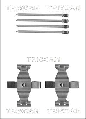 Triscan 8105 231613 - Piederumu komplekts, Disku bremžu uzlikas adetalas.lv