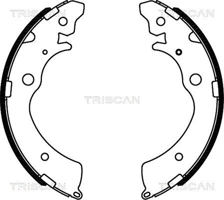 Triscan 8100 40508 - Bremžu loku komplekts adetalas.lv