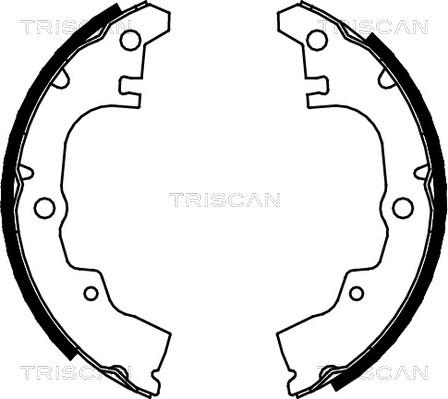 Triscan 8100 41414 - Bremžu loku komplekts adetalas.lv