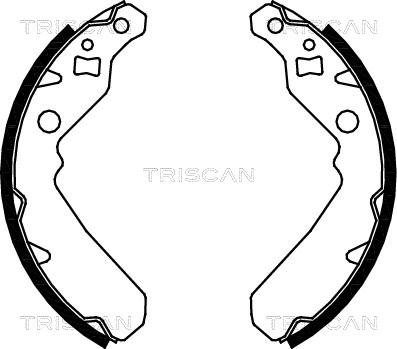 Triscan 8100 41615 - Bremžu loku komplekts adetalas.lv