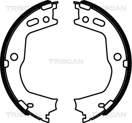 Triscan 8100 43028 - Bremžu loku kompl., Stāvbremze adetalas.lv