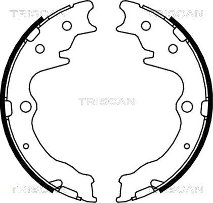 Triscan 8100 50003 - Bremžu loku kompl., Stāvbremze adetalas.lv