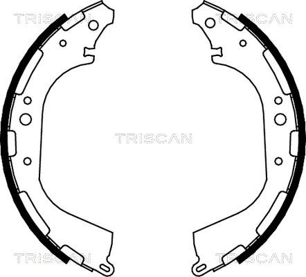 Triscan 8100 14564 - Bremžu loku komplekts adetalas.lv