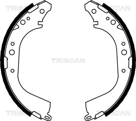 Triscan 8100 14565 - Bremžu loku komplekts adetalas.lv