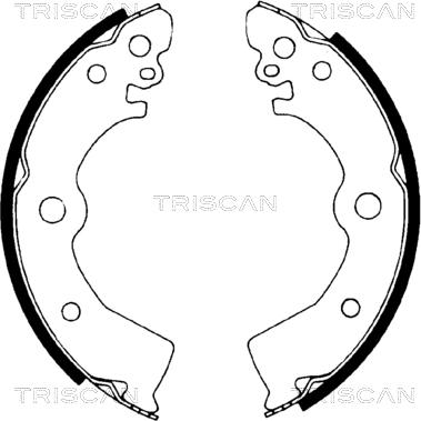 Triscan 8100 14532 - Bremžu loku komplekts adetalas.lv