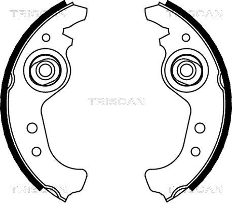 Triscan 8100 15383 - Bremžu loku komplekts adetalas.lv