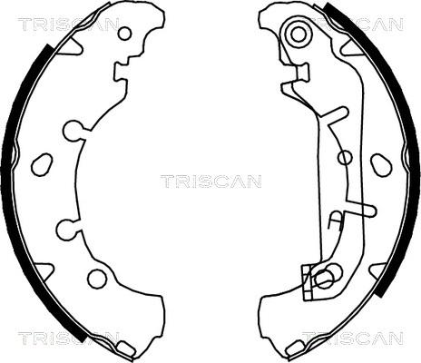 Triscan 8100 16006 - Bremžu loku komplekts adetalas.lv