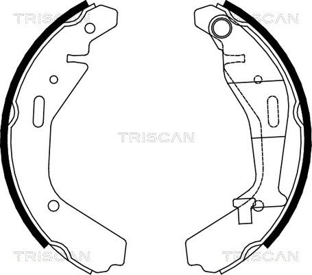 Triscan 8100 10024 - Bremžu loku komplekts adetalas.lv