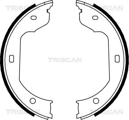 Triscan 8100 11012 - Bremžu loku komplekts adetalas.lv