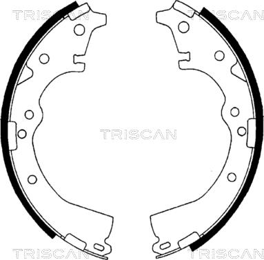 Triscan 8100 13426 - Bremžu loku komplekts adetalas.lv