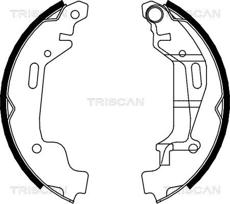 Triscan 8100 24001 - Bremžu loku komplekts adetalas.lv