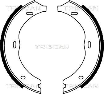 Triscan 8100 23030 - Bremžu loku komplekts adetalas.lv