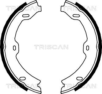 Triscan 8100 23031 - Bremžu loku kompl., Stāvbremze adetalas.lv