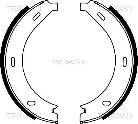 Triscan 8100 23023 - Bremžu loku kompl., Stāvbremze adetalas.lv