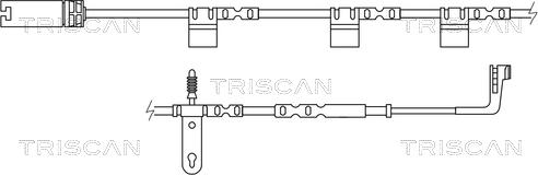 Triscan 8115 17013 - Indikators, Bremžu uzliku nodilums adetalas.lv