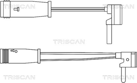 Triscan 8115 23017 - Indikators, Bremžu uzliku nodilums adetalas.lv