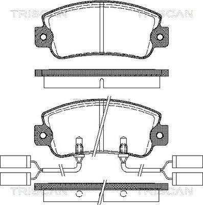 ACDelco 171-1089 - Bremžu uzliku kompl., Disku bremzes adetalas.lv