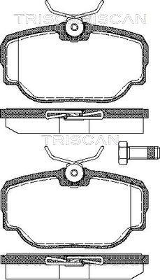 Budweg Caliper 521155 - Bremžu uzliku kompl., Disku bremzes adetalas.lv