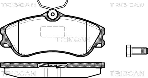 Valeo 540943 - Bremžu uzliku kompl., Disku bremzes adetalas.lv