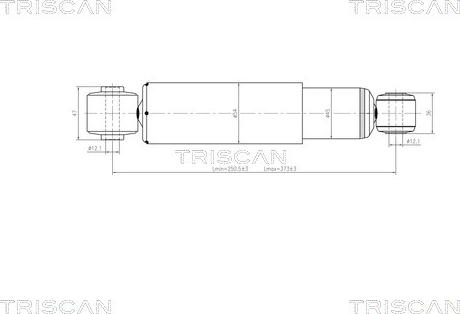 Triscan 8705 43203 - Amortizators adetalas.lv