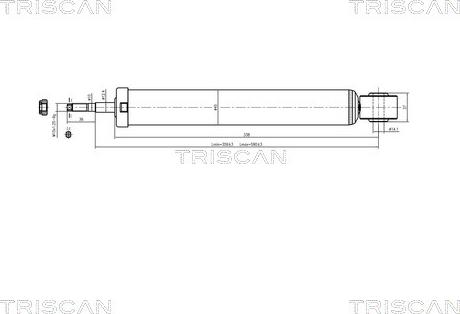 Triscan 8705 29201 - Amortizators adetalas.lv