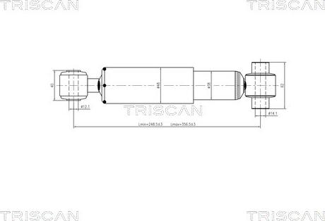 Triscan 8705 28203 - Amortizators adetalas.lv