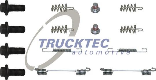 Trucktec Automotive 02.35.425 - Piederumu komplekts, Stāvbremzes mehānisma bremžu loks adetalas.lv