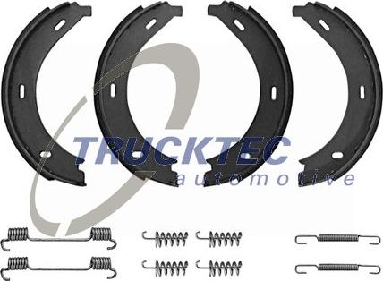 Trucktec Automotive 02.35.046 - Bremžu loku kompl., Stāvbremze adetalas.lv