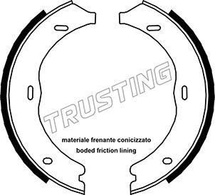 Trusting 052.135 - Bremžu loku kompl., Stāvbremze adetalas.lv