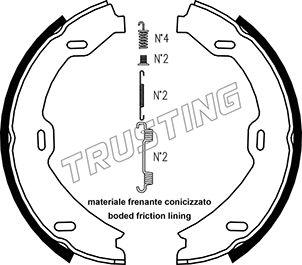 Trusting 052.128K - Bremžu loku kompl., Stāvbremze adetalas.lv