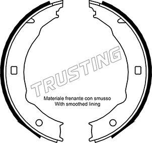 Trusting 079.193 - Bremžu loku kompl., Stāvbremze adetalas.lv