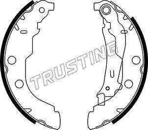 Trusting 079.189 - Bremžu loku komplekts adetalas.lv