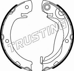 Trusting 115.338 - Bremžu loku kompl., Stāvbremze adetalas.lv