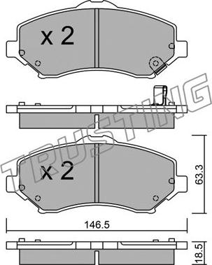 BENDIX 573298 - Bremžu uzliku kompl., Disku bremzes adetalas.lv