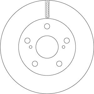 BENDIX Braking BDI1732 - Bremžu diski adetalas.lv