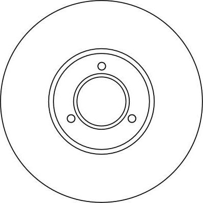 TRW DF1113 - Bremžu diski adetalas.lv