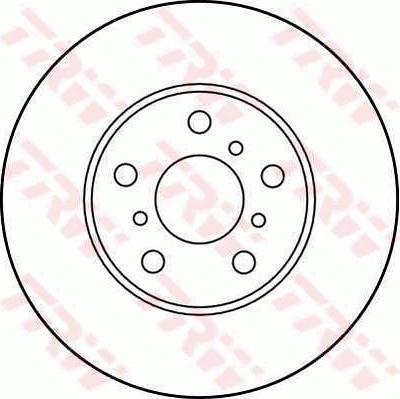 BRAKE FIT SDK7105 - Bremžu diski adetalas.lv