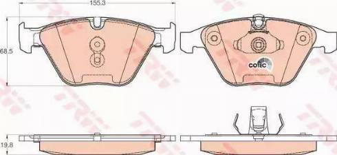 Alpha Brakes HKP-BM-014 - Bremžu uzliku kompl., Disku bremzes adetalas.lv