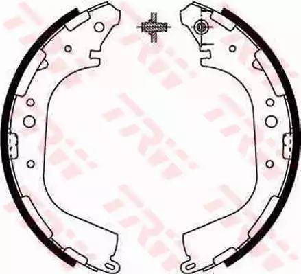 Alpha Brakes HST-NS-045 - Bremžu loku komplekts adetalas.lv