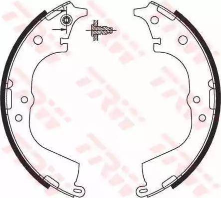 Alpha Brakes HST-TY-072 - Bremžu loku komplekts adetalas.lv