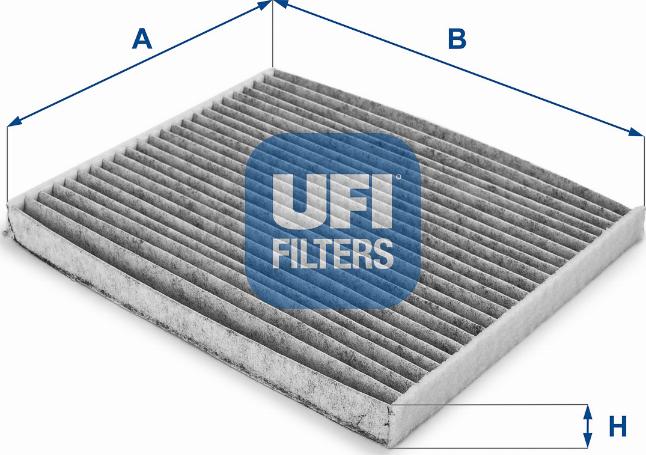 UFI 54.162.00 - Filtrs, Salona telpas gaiss adetalas.lv